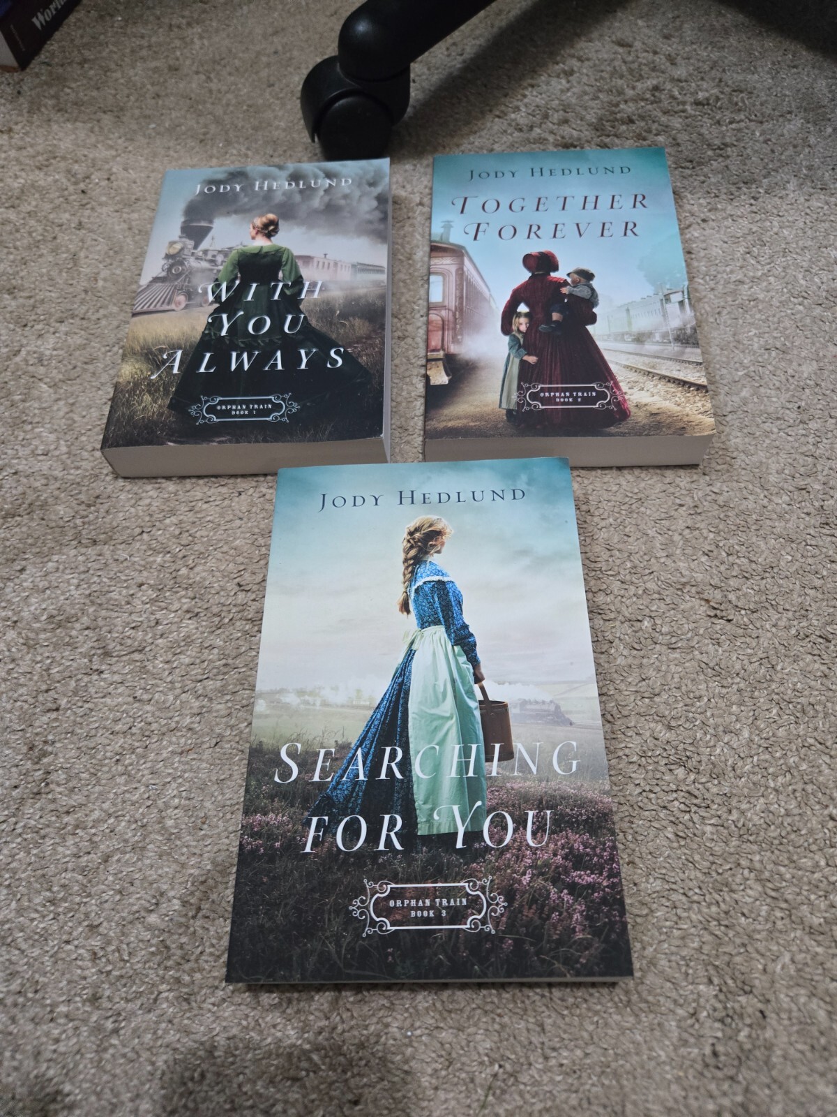 Jody Hedlund Lot of 3 Books – Orphan Train Series Books 1-3