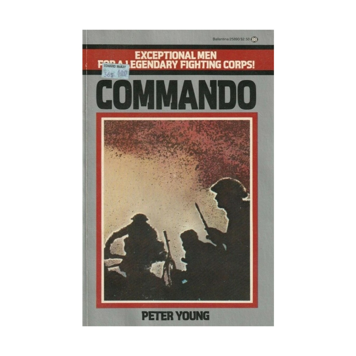 Ballantine Historical Book Commando (1977 Ed) VG+