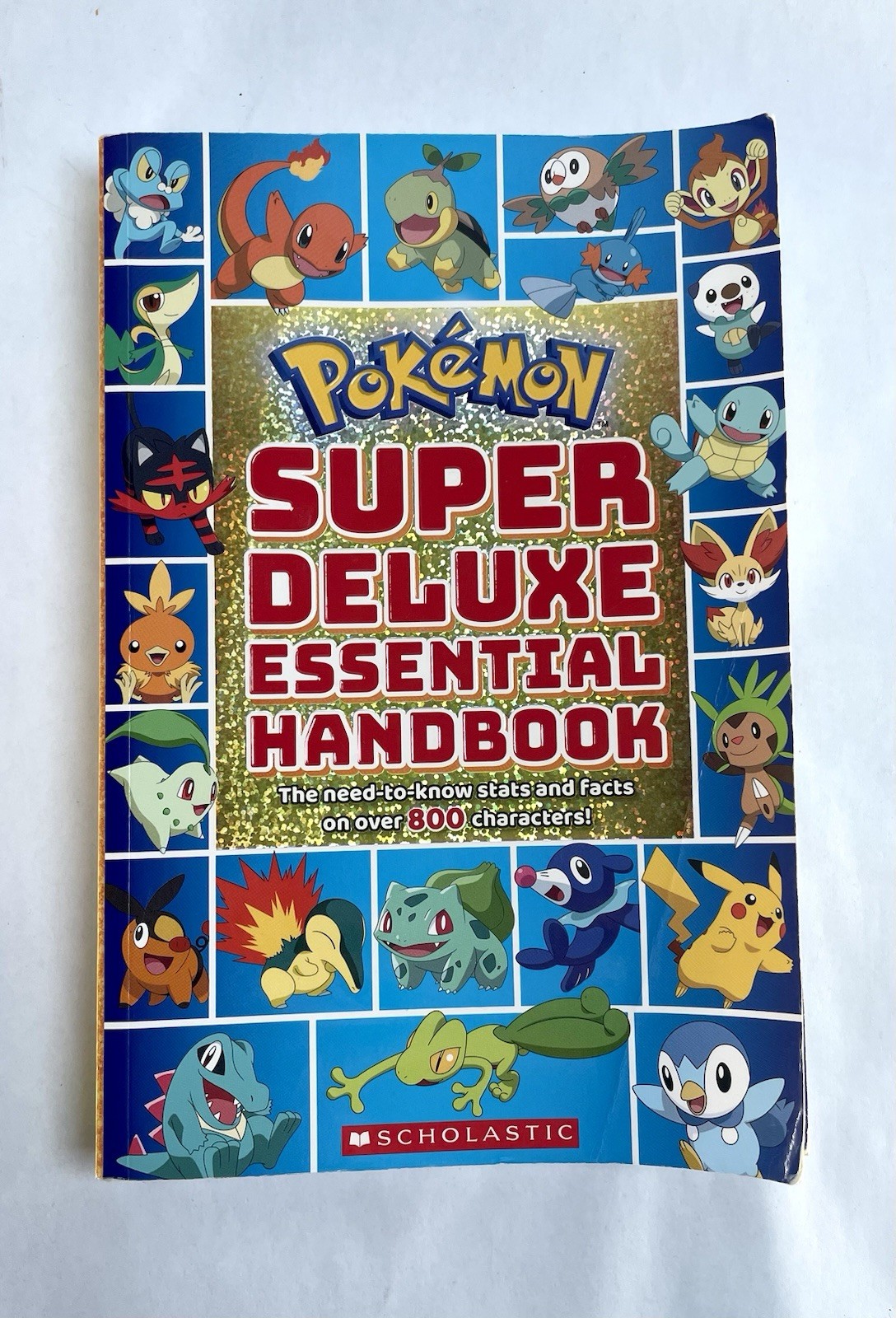 2018 1st Printing Pokémon Super Deluxe Essential Handbook ScholasticCollectible
