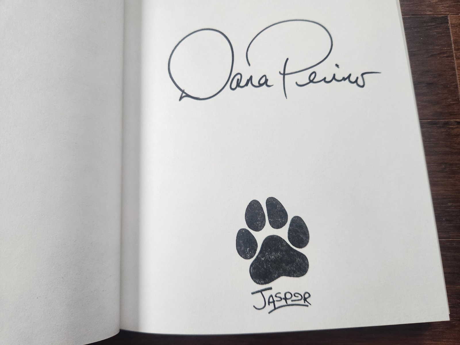 Dana Perino SIGNED Let Me Tell You About Jasper 2016 First Edition Hardcover COA