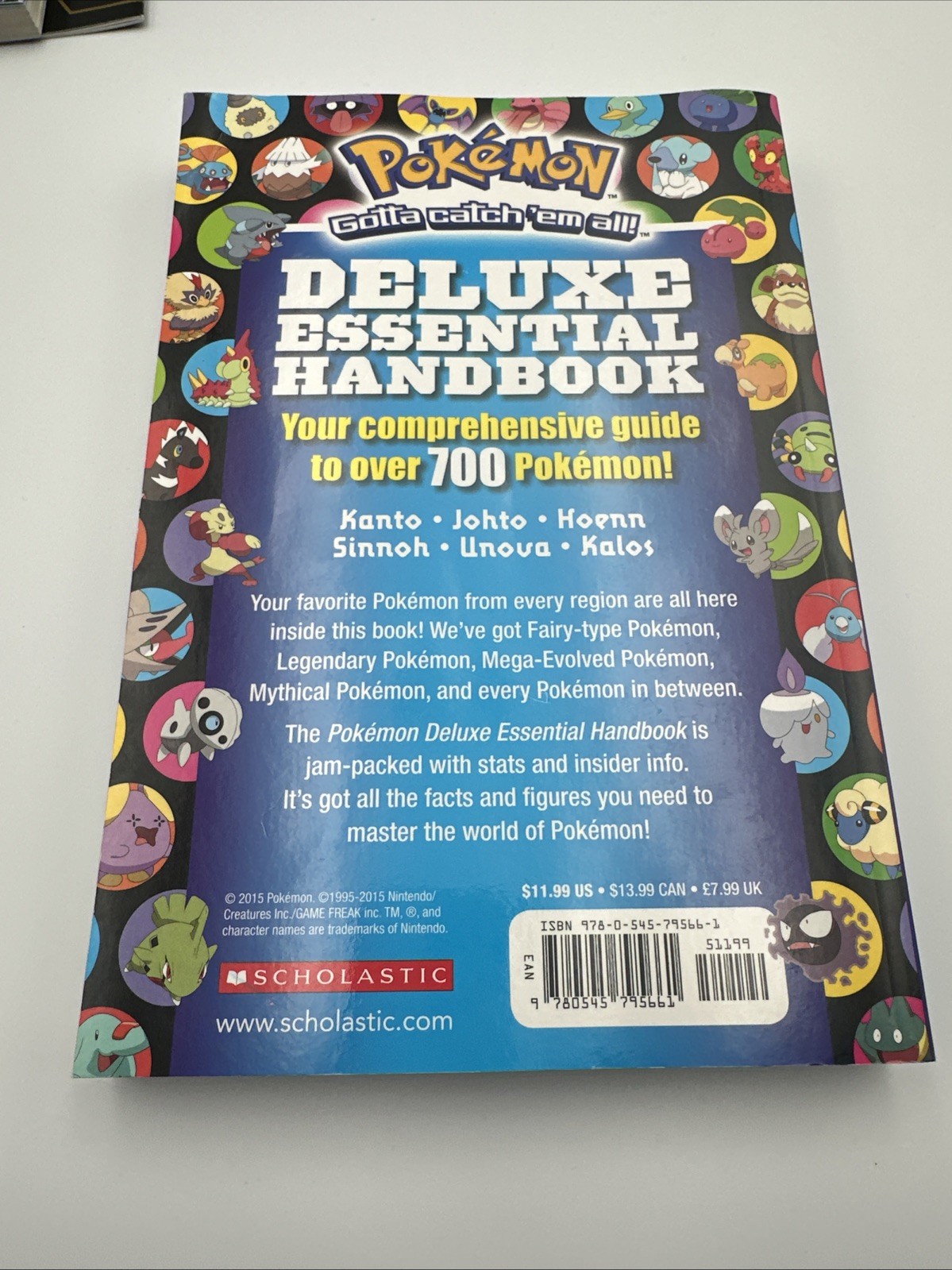 Pokémon Generations Players Guide Paperback Book/Deluxe Essential Handbook