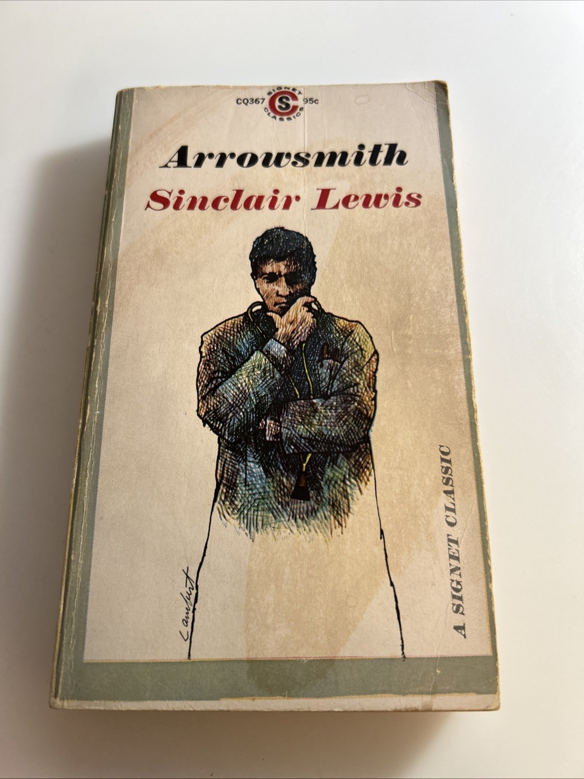 Sinclair Lewis, Arrowsmith, Mass Paperback 1961 ? 2909