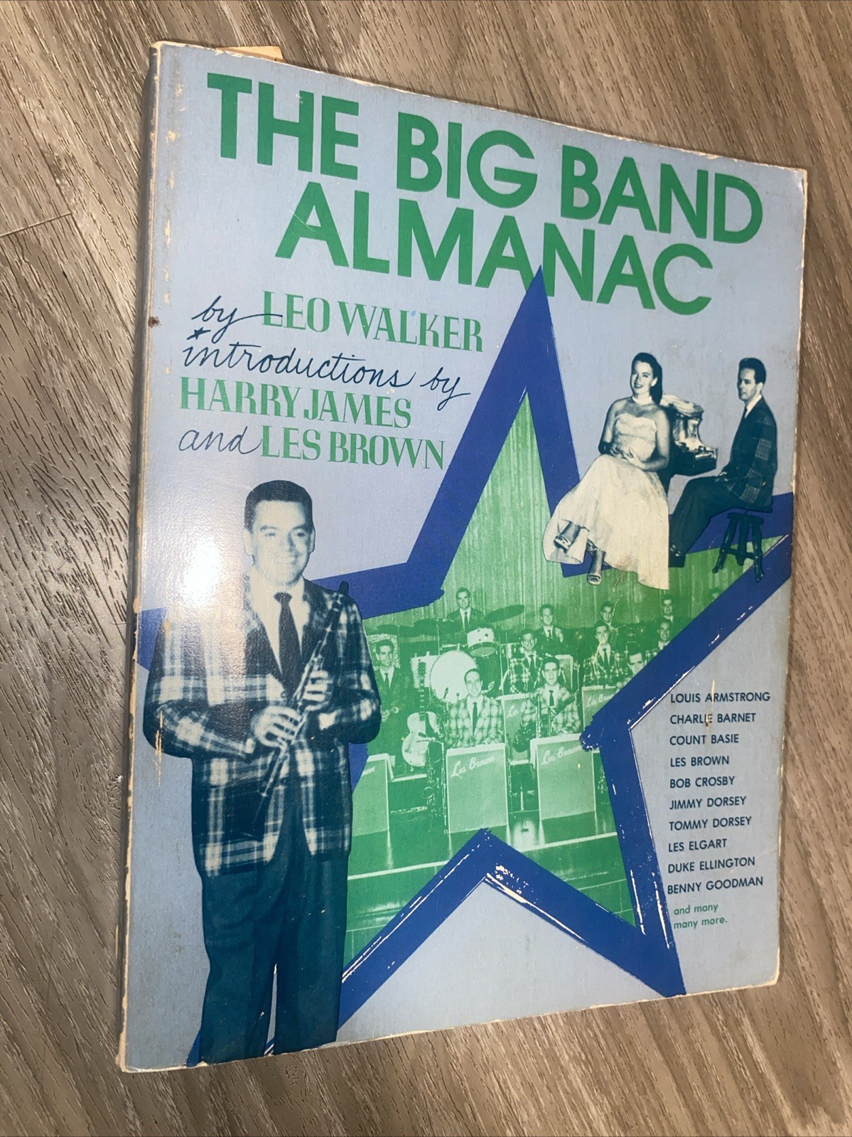 Large Paperback, Leo Walker + Harry James + Les Brown – Big Band Almanac